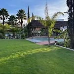 Jardin Quinta Las Fuentes Cabanas, Valsequillo. Puebla